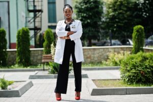 African doctor student